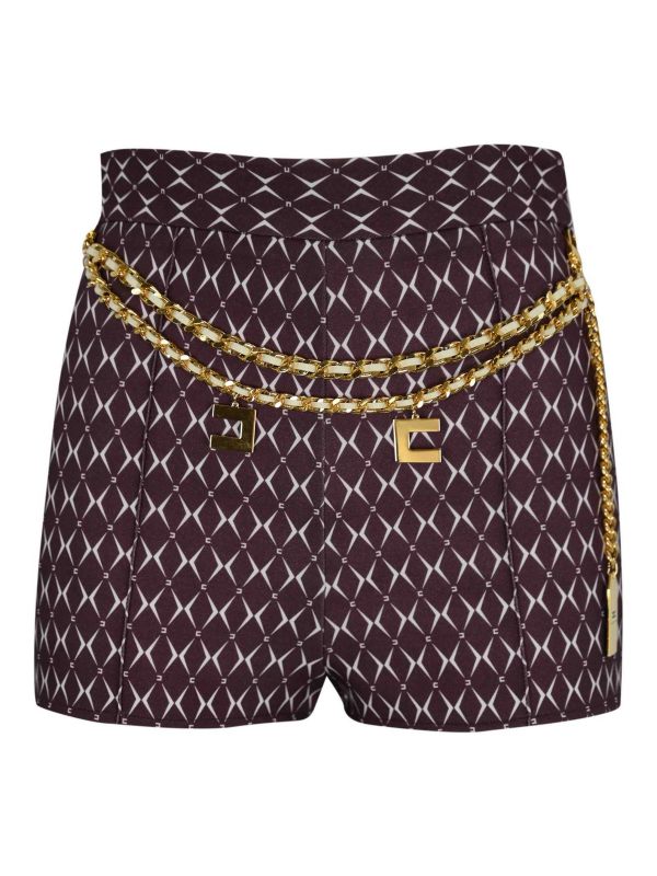 Elisabetta Franchi Short - Rouge