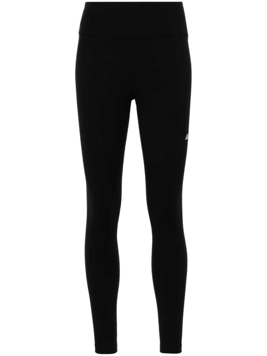 reflective-logo leggings
