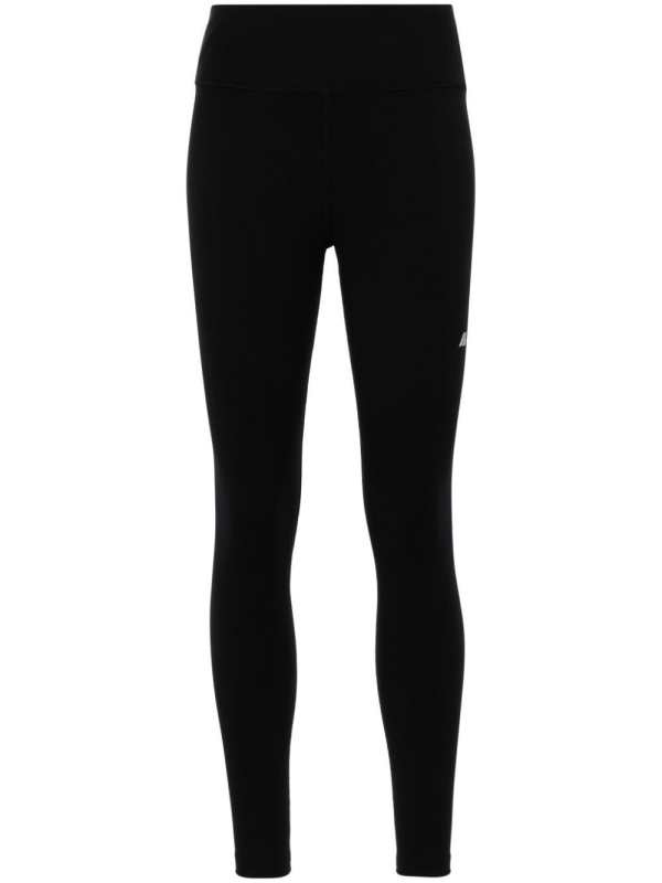 reflective-logo leggings