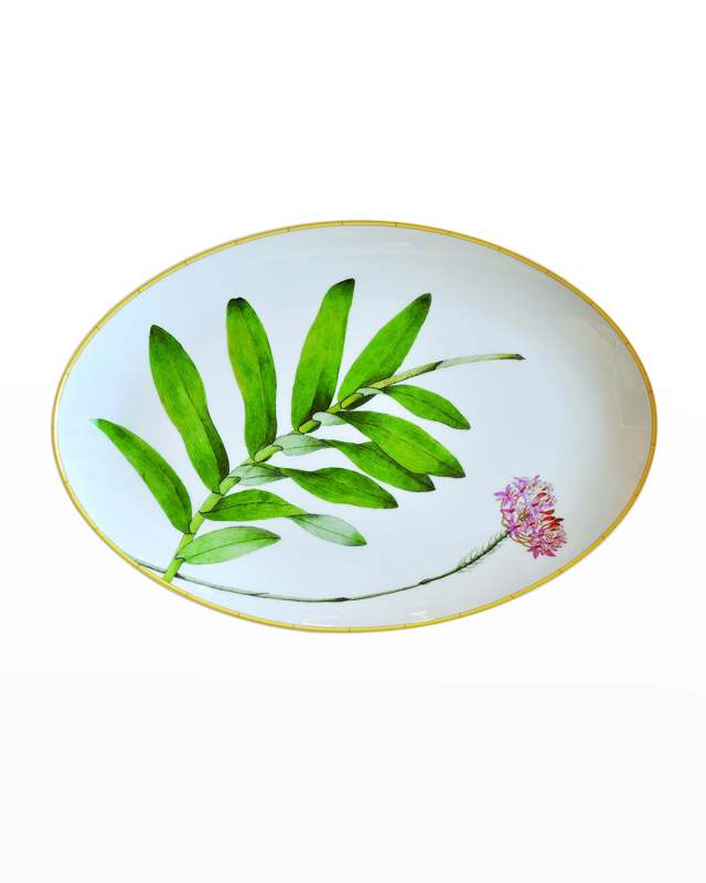 Jardin Indien Oval Platter
