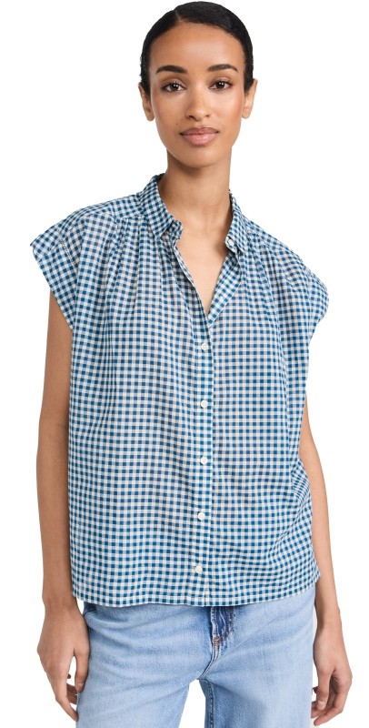 Birds of Paradis Della Shirt Sailor Gingham
