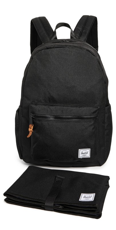 Herschel Supply Co. Settlement Backpack Diaper Bag Black
