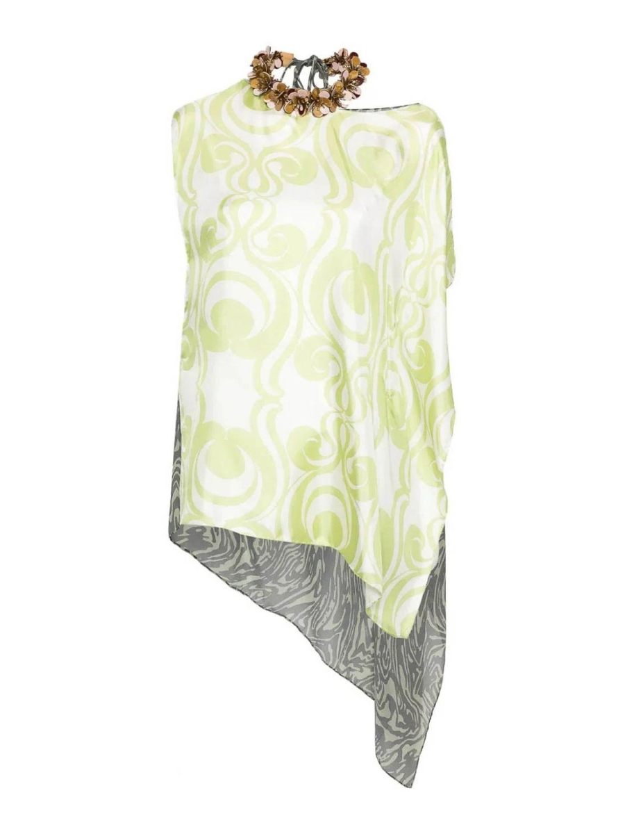 Dries Van Noten Blouse - Vert