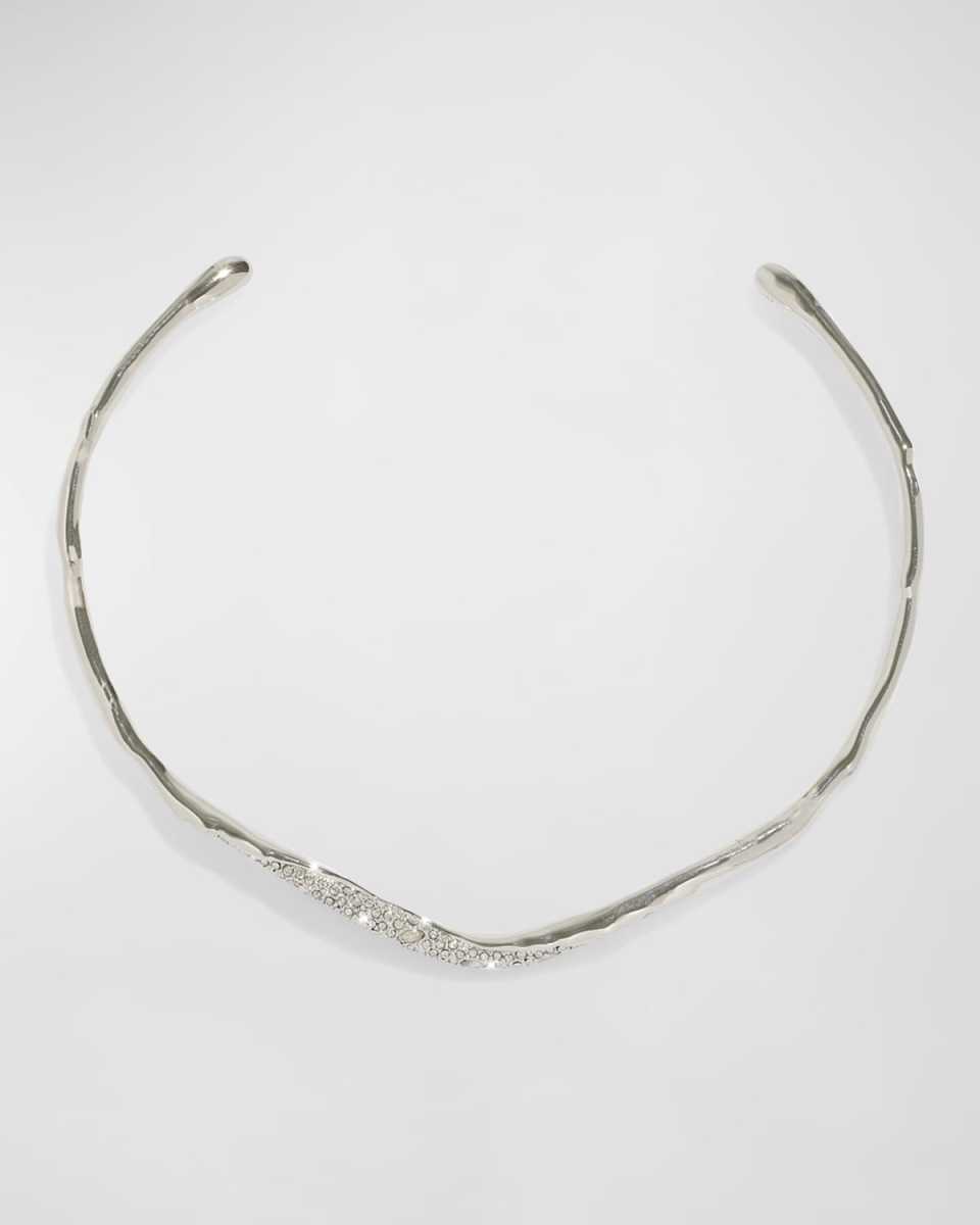 Solanales Crystal Skinny Collar