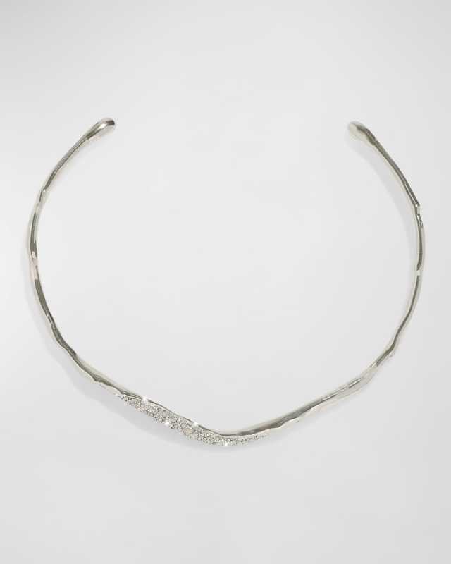 Solanales Crystal Skinny Collar