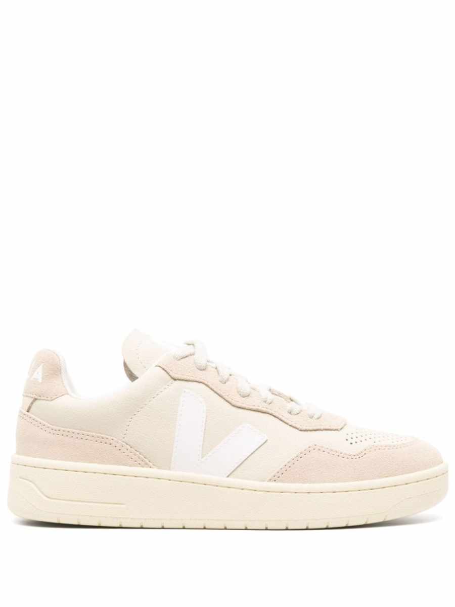 V-90 leather sneakers