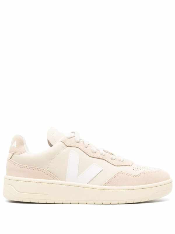 V-90 leather sneakers