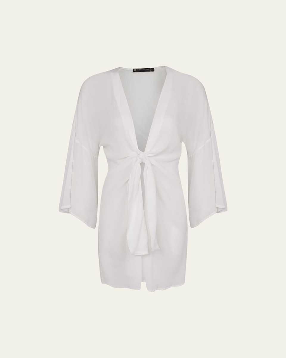 Solid Perola Knot Short Coverup