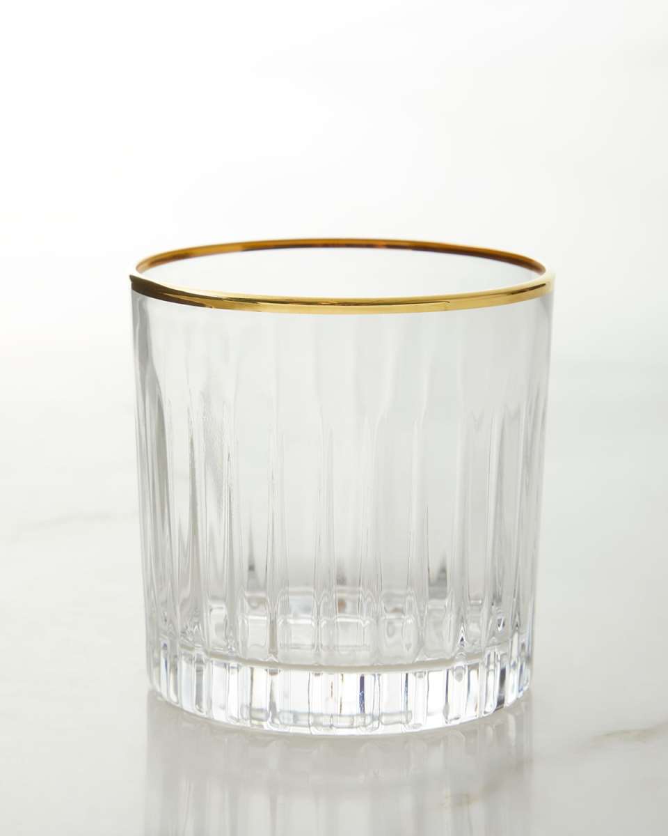 Pisa Collection Double Old Fashion Glasses, Set of 4