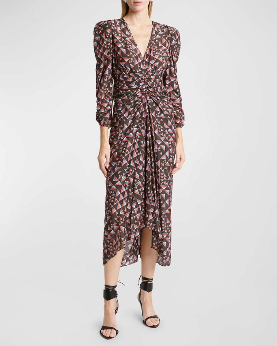 Albini Printed Midi Dress