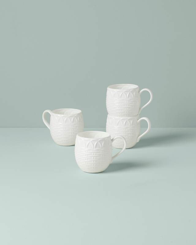 Wicker Creek Mugs, Set of 4