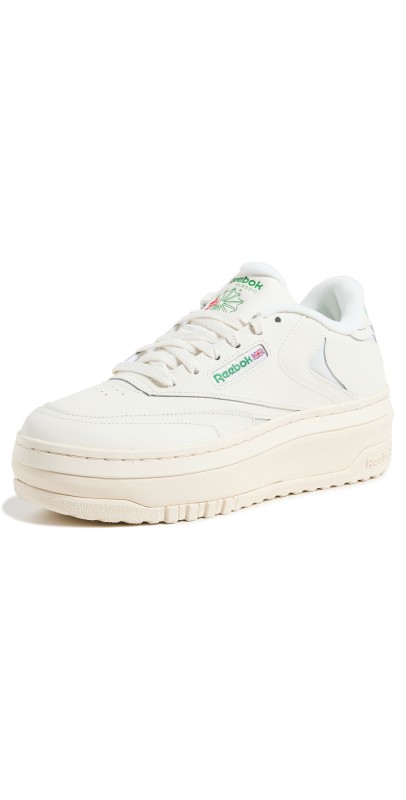 Reebok Club C Extra Sneakers Chalk/Chalk/Glen Green