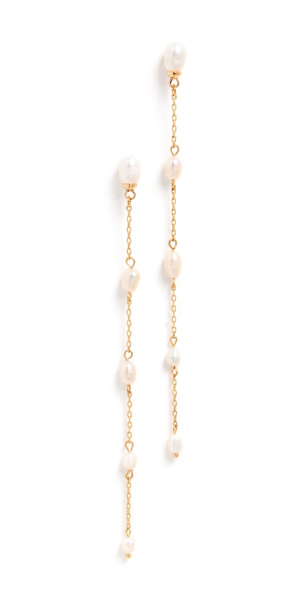 SHASHI Annabelle Earrings Gold