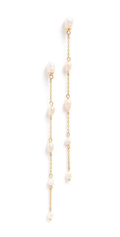 SHASHI Annabelle Earrings Gold