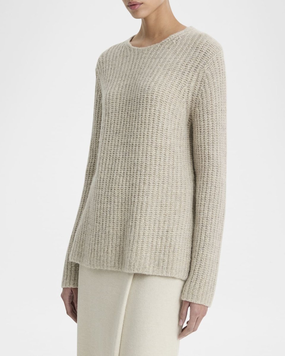 Donegal Ribbed Cashmere Sweater