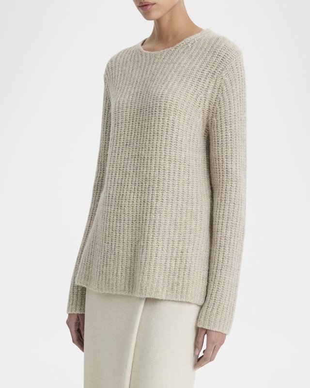Donegal Ribbed Cashmere Sweater