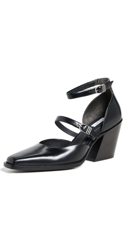 rag & bone Joni Mary Jane Heels Blk