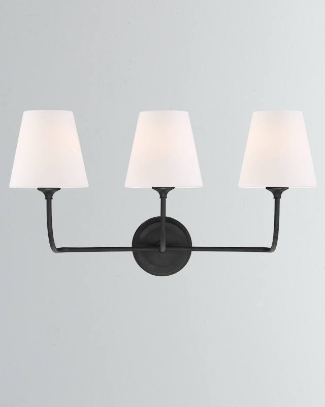 Sylvan 3-Light Forged Bathroom Vanity