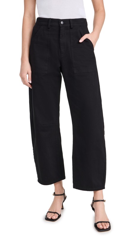 LNA Cross Creek Twill Pants Black