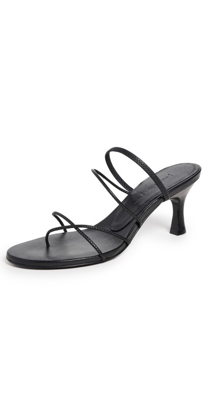 Jenni Kayne Strappy Heels Black