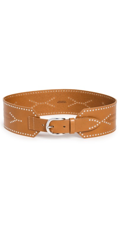 Isabel Marant Telma Belt Natural/Silver