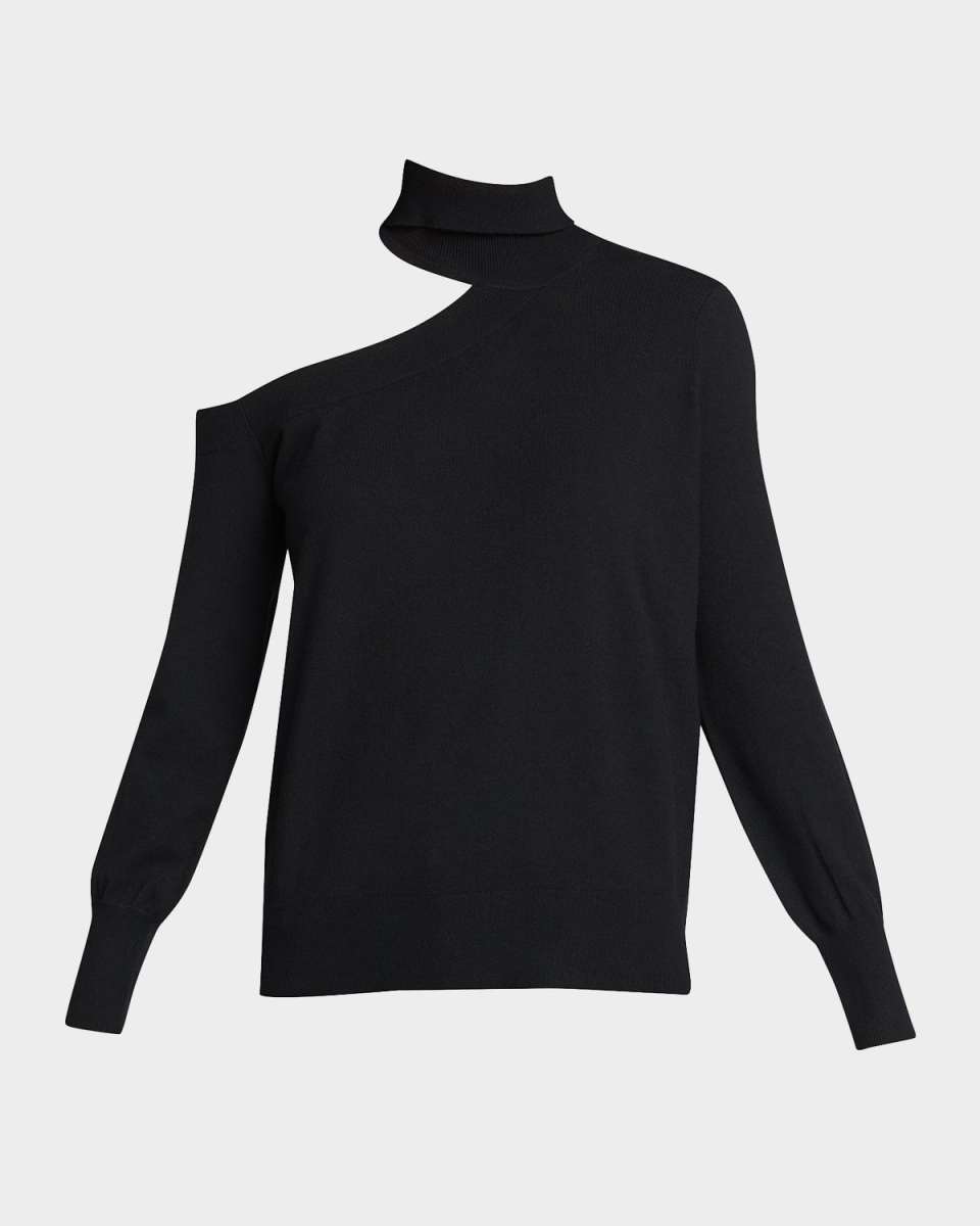 Easton Cold-Shoulder Sweater
