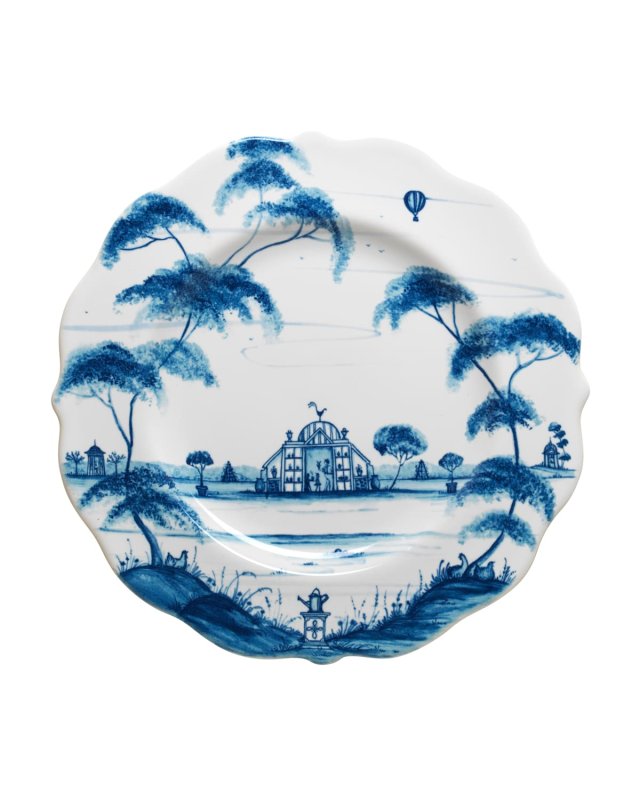 Country Estate Delft Blue Dessert/Salad Plate, Conservatory
