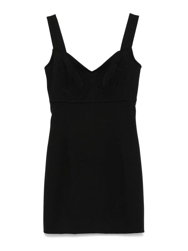 Dolce & Gabbana Robe Au Genou - Noir