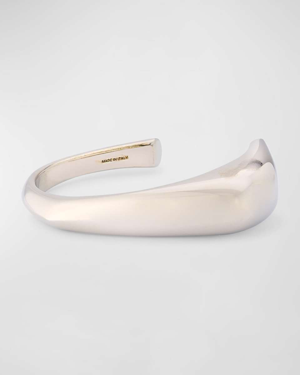 Silver-Plated Thorn Cuff Bracelet