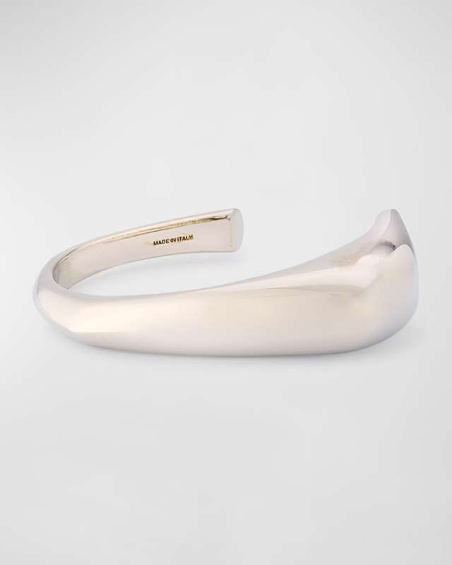 Silver-Plated Thorn Cuff Bracelet