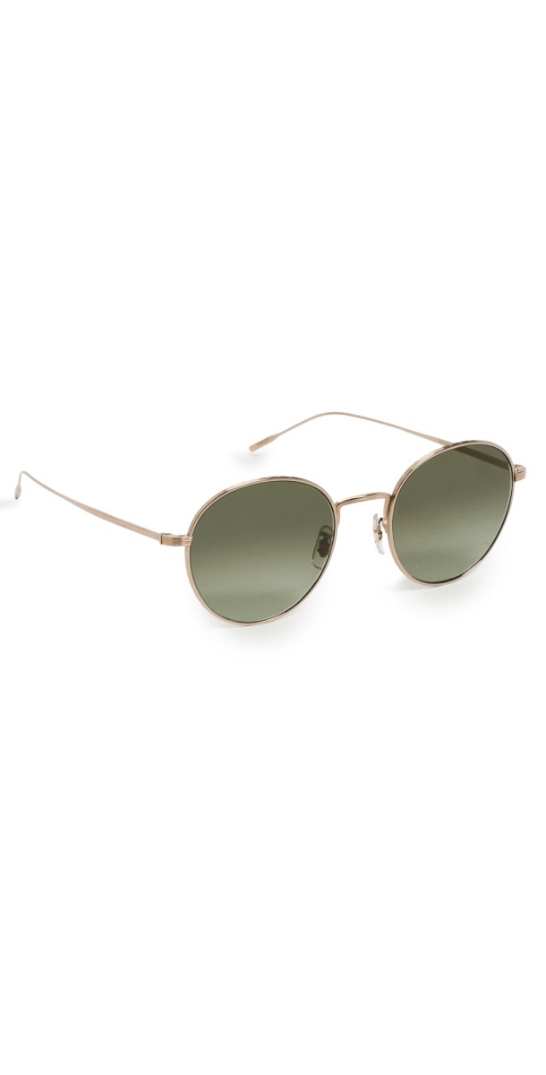 Oliver Peoples Eyewear Coleridge Sunglasses Green/Gold