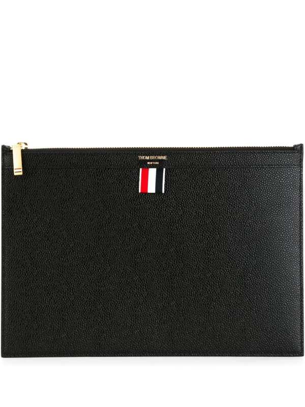small leather clutch