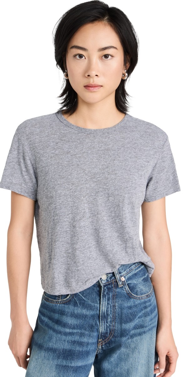 MONROW 50s Vintage Tee Granite
