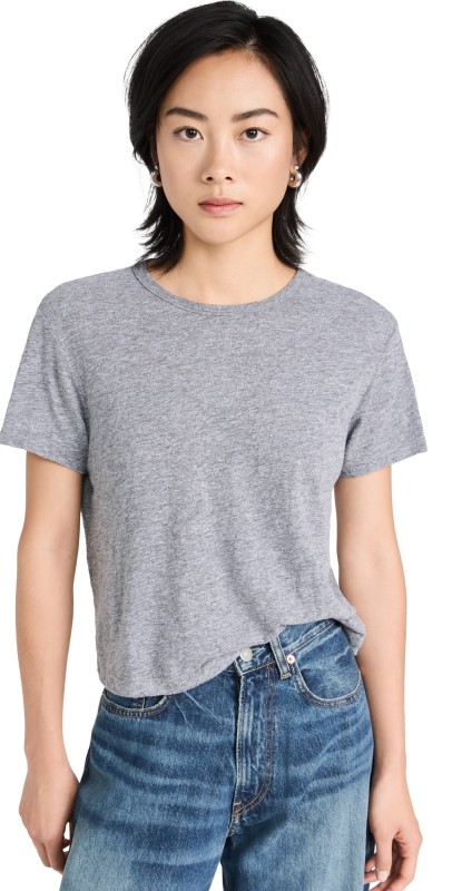 MONROW 50s Vintage Tee Granite