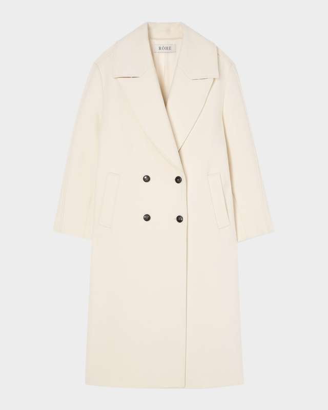 Oversized Double-Breasted Coat