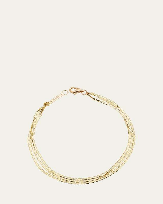 14k Malibu 3-Strand Bracelet