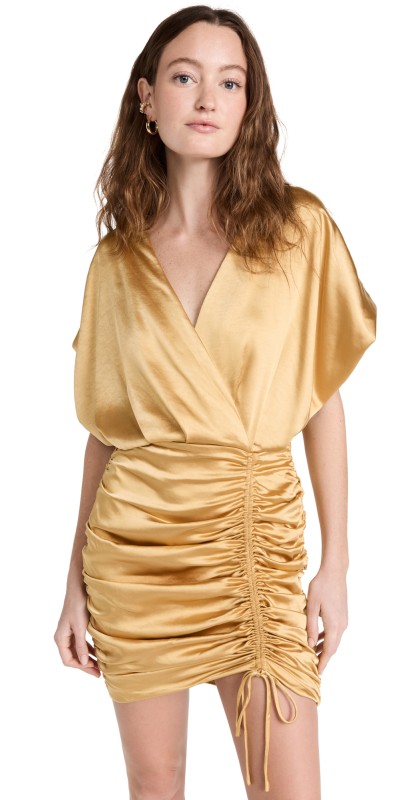 endless rose Gold Mini Dress Gold