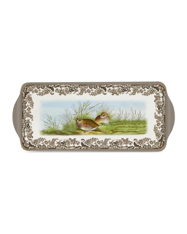 Woodland Melamine Handled Sandwich Tray
