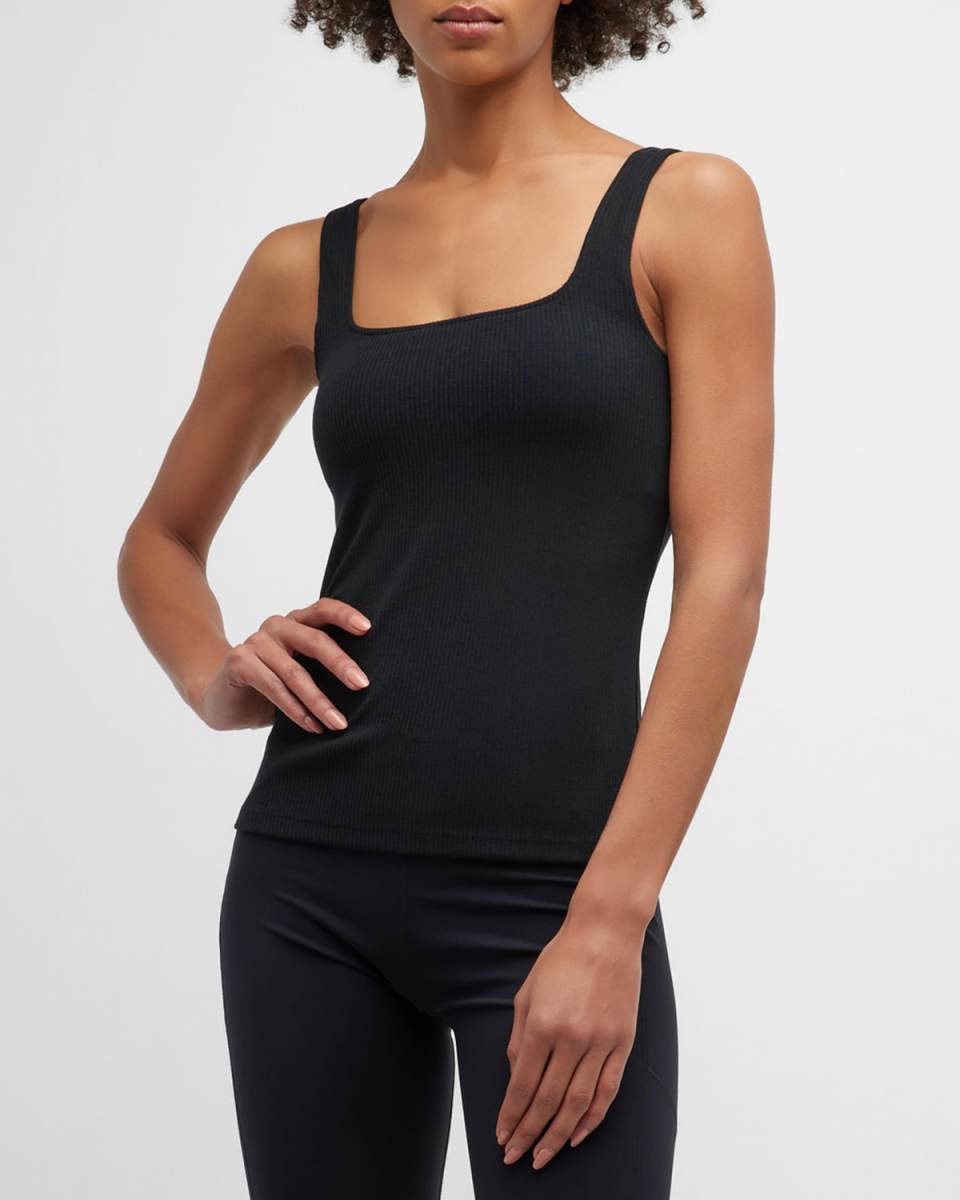 Ribbed Minimalist Tank Top