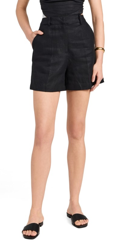 FAITHFULL THE BRAND Antibes Shorts Black