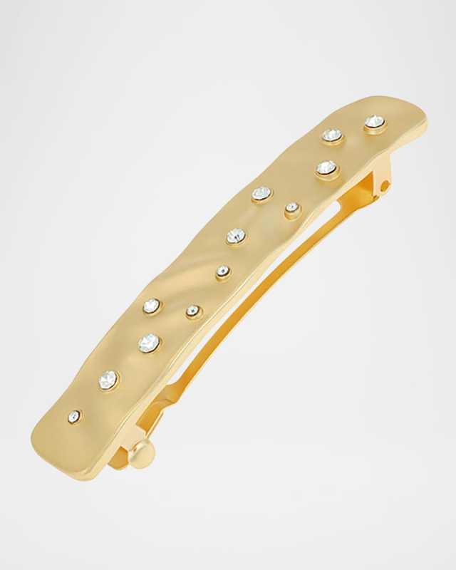 Dakota Embellished Metal Barrette