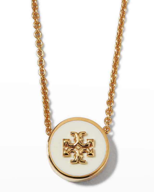 Kira Enamel Pendant Necklace