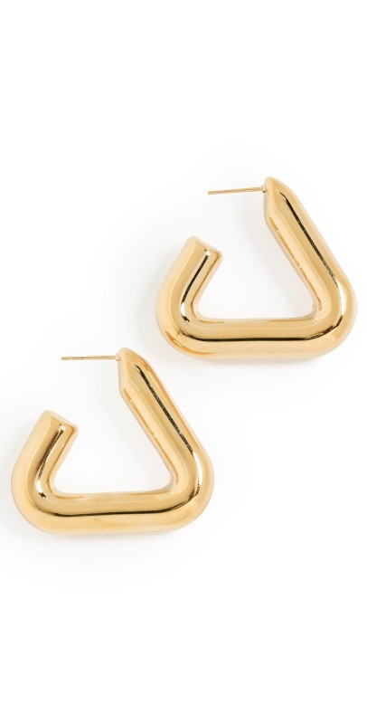 Brinker + Eliza Goldie Hoops Gold