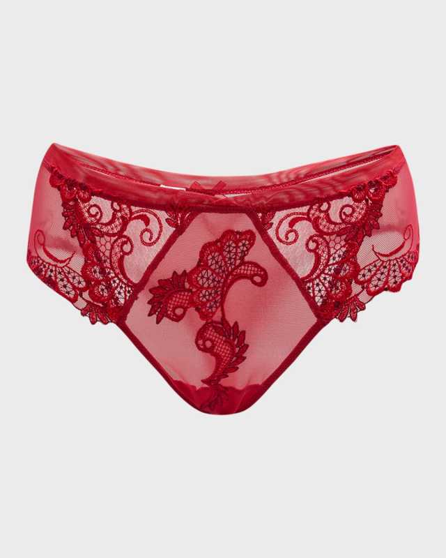 Dressing Floral Boyshort Briefs