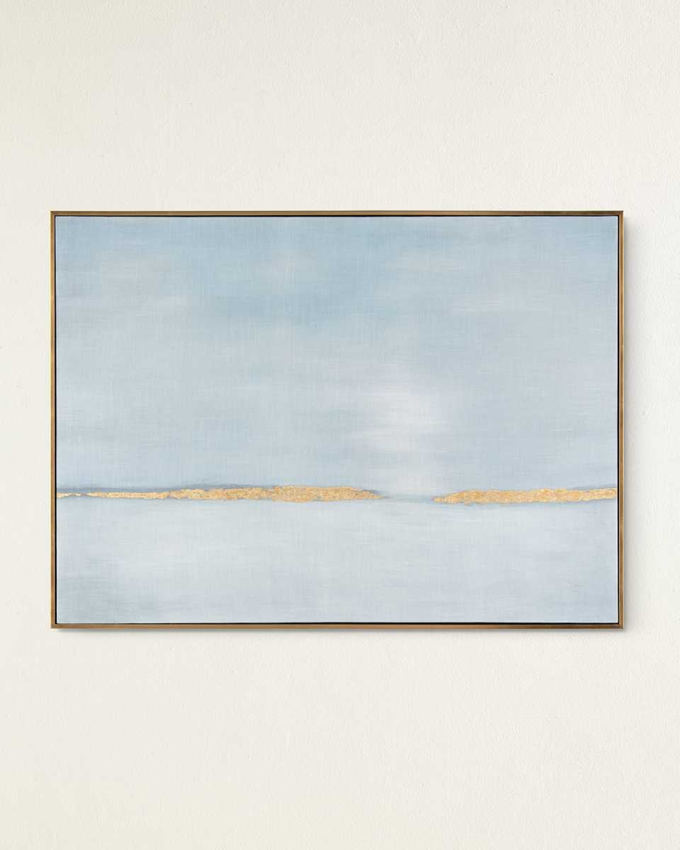 "Linen Dreams Gold" Giclee Wall Art by Claire Gowdy