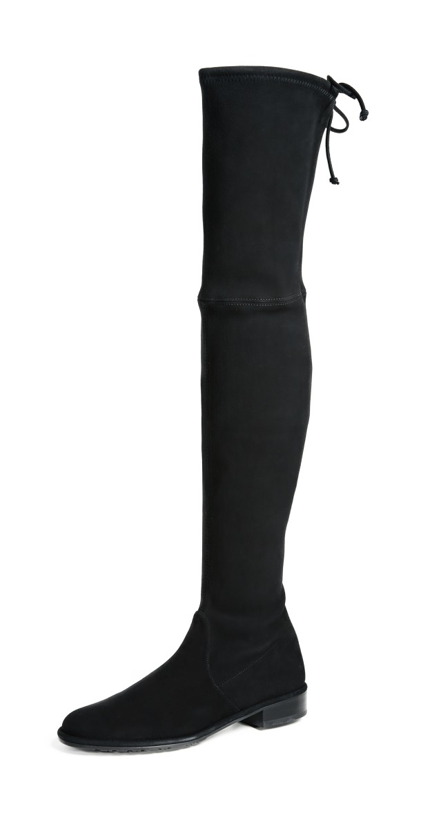 Stuart Weitzman Lowland Over the Knee Boots Black