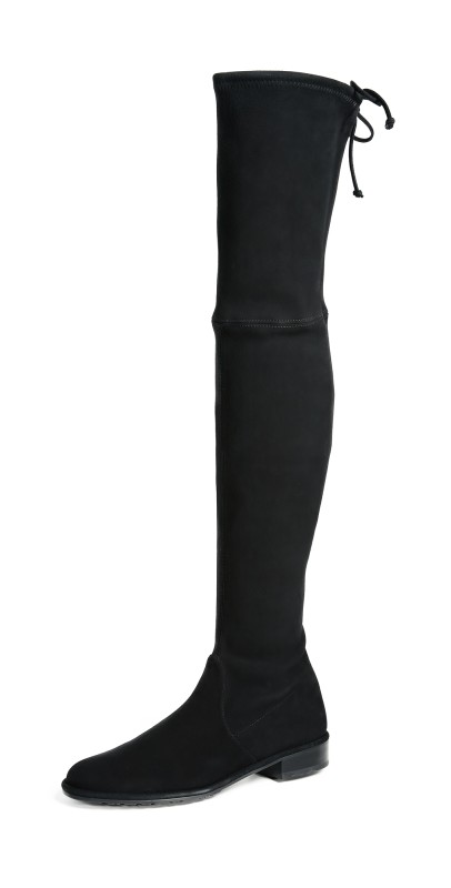 Stuart Weitzman Lowland Over the Knee Boots Black