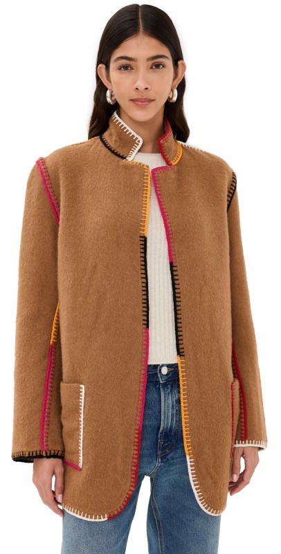 ESCVDO Uruy Blazer Beige/Brown