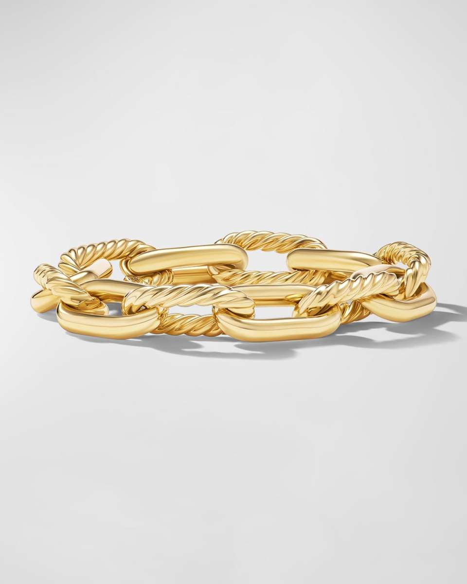 Madison Chain Bracelet in 18K Gold, 13.5
