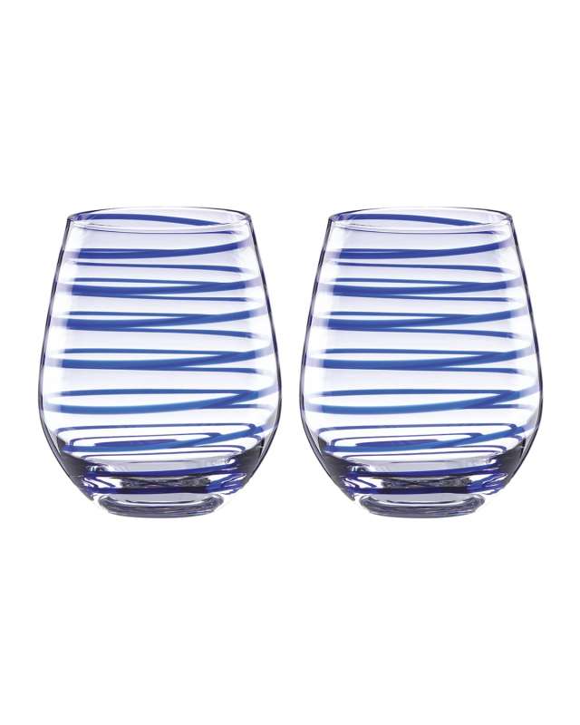 charlotte st stemless wine glasses